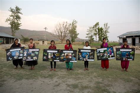 Girls In Nepal Photograph Menstrual Taboos Affecting Their Lives