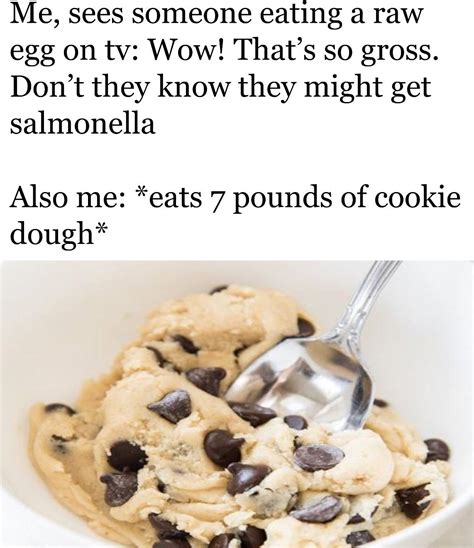 Cookie Dough Is Better Than Cookies Rmemes