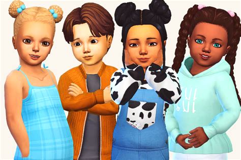 Sims 4 Cc Toddler Hair Packs