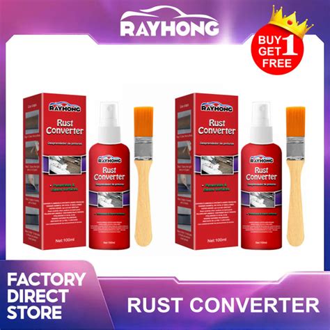 Buy 1 Get 1 Free Rayhong Car Anti Rust Chassis Rust Converter Water