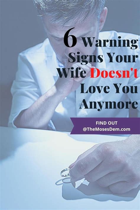 My spouse loves me but is not in love with me it's like the kiss of death. 6 Signs Your Wife Doesn't Love You Anymore in 2020 | What ...