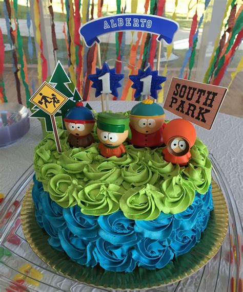South Park Cake By Maiza Pessoa South Park Birthday Party At Park