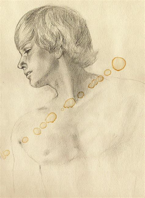 Male Nude Drawing By Ole Nielson