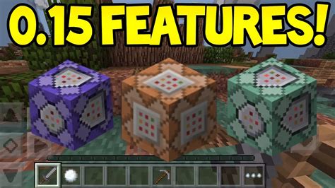 Learn how to use fun minecraft commands to teleport anywhere, clone blocks, and more on any platform. Minecraft Pocket Edition - 0.15.0 Update! - Command Blocks ...
