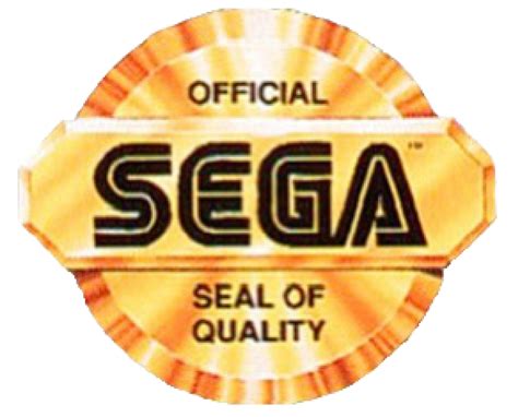 Sega Seal Of Quality Transparent By Chanyhuman On Deviantart