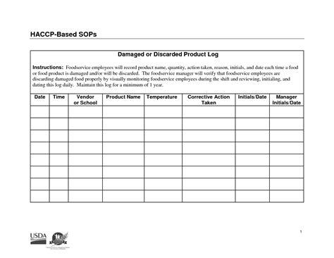 4 Best Images Of Haccp Food Temperatures Charts Haccp Food