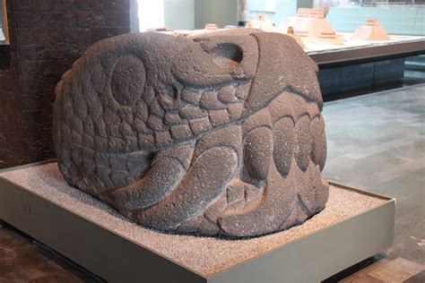 Aztec Stone Serpent Aztec Mexica Gallery Inah National Flickr