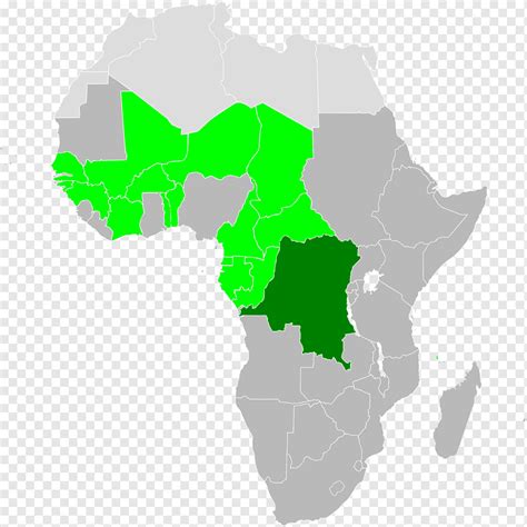 República democrática del mapa de congo mapa mapa de África mundo