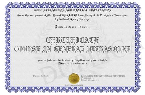 Certificate Course In General Ultrasound