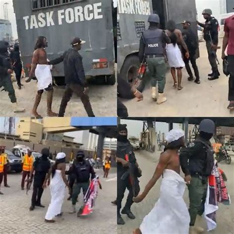 Endsars Anniversary Two Persons Reportedly Arrested At Lekki Tollgate Photos Igbere Tv