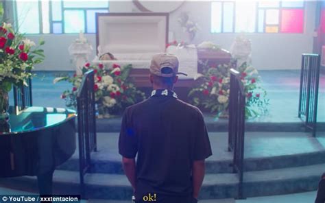 Xxxtentacions Mother Cleopatra Shares Photo Of Rappers Mausoleum Daily Mail Online