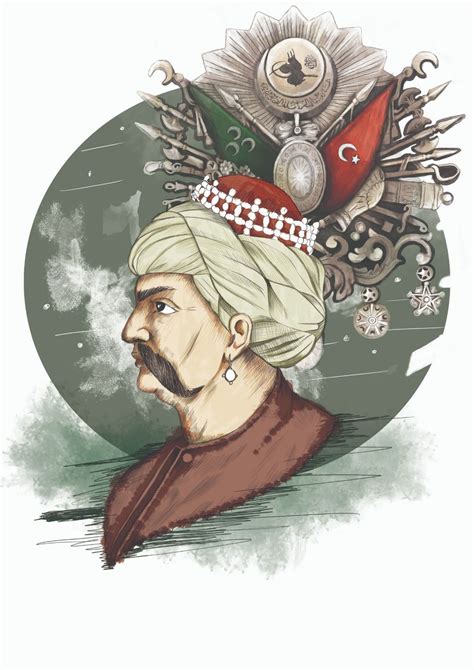 Yavuz Sultan Selim Çizimler Çizim Dünya tarihi