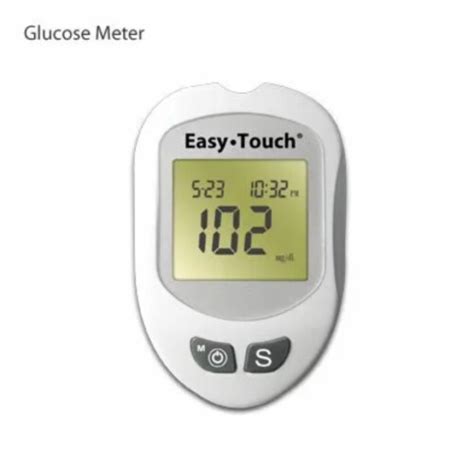 Easy Touch Blood Glucose Monitoring System Meter Each Count Fred