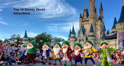 Top 10 Disney World Attractions Travelmansoon