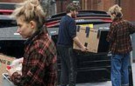Newly Engaged James Norton And Imogen Poots Load Up Their Car With Boxes
