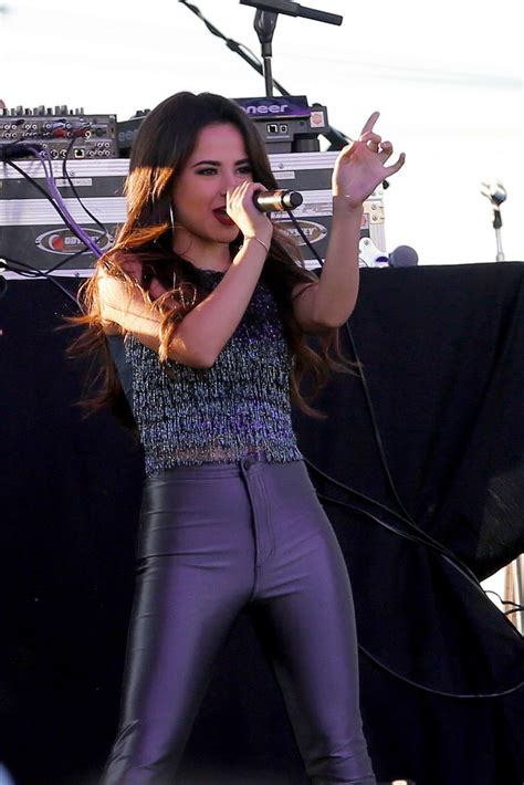 On friday, the mexican american singer (born rebecca gomez. Becky G Performs at Family Gras 2015 in Metairie