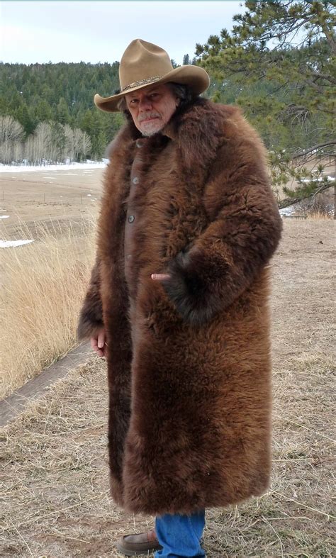 Buffalo Fur Coat American Bison Coat Handmade Made To Etsy