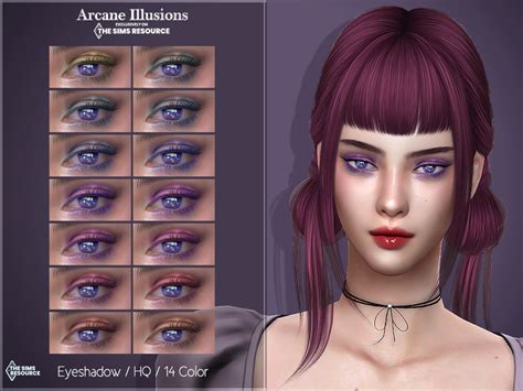 Arcane Illusions Fairy Eyeshadow By Lisaminicatsims From Tsr • Sims 4