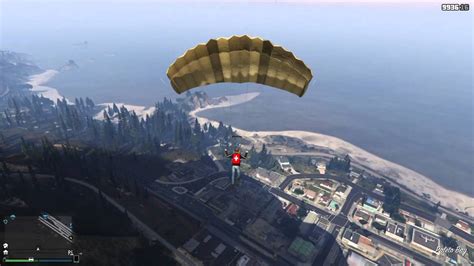 Grand Theft Auto V Parachute Jump Youtube