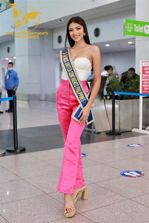 Off To Ecuador Miss United Continents Philippines Camelle Mercado