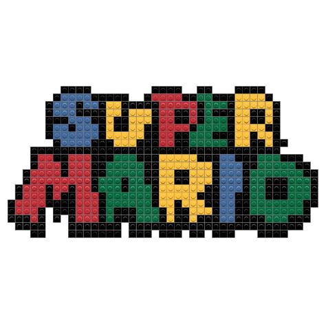 Super Mario Perler Bead Mario Pixel Art Pattern Pixel Quilting