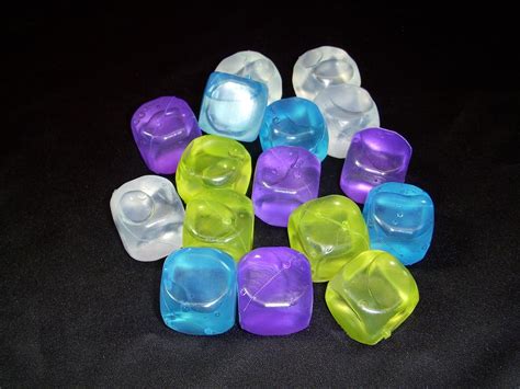 Buy Reusable Plastic Ice Cubes Coolers 16 Count Online At Low Prices In