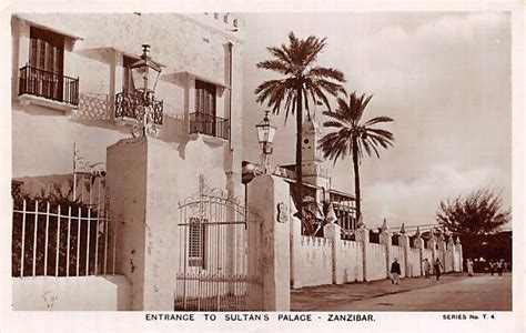 Entrance To Sultans Palace Zanzibar Zanzibar Sultan Palace Ancient Architecture