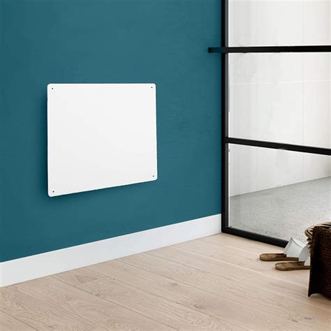 Netta Paintable Slimline Panel Heater W Ceramic Wall Mounted Electric Radiator Low Energy
