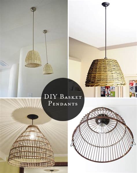 Diy Basket Pendants Roundup By At Home In Love For More