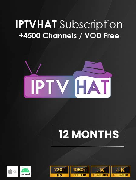 Iptv Hat Subscription 12 Months Iptv Hat