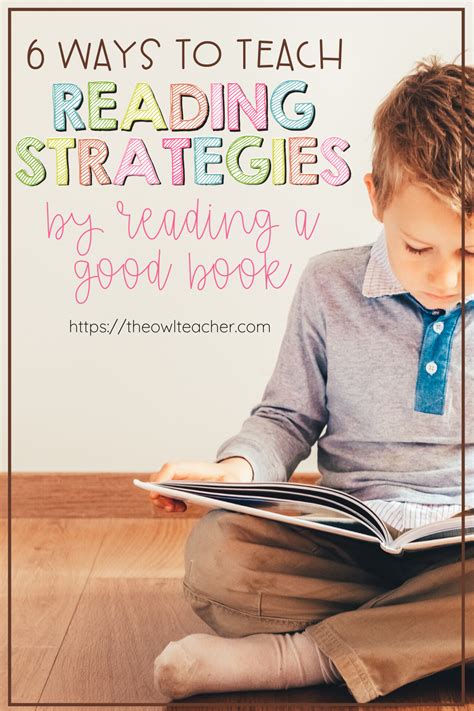 6 Ways To Teach Reading Strategies By Reading A Good Book Teaching