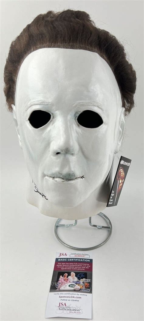 Airon Armstrong Signed Michael Myers Mask Tots Halloween Kills