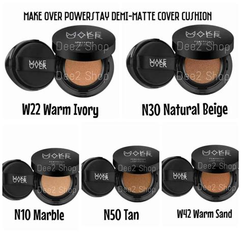 Jual Make Over Powerstay Demi Matte Cover Cushion Oily Makeover Cushion