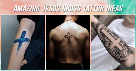 60 Best Jesus Cross Tattoos That Will Inspire You In 2023