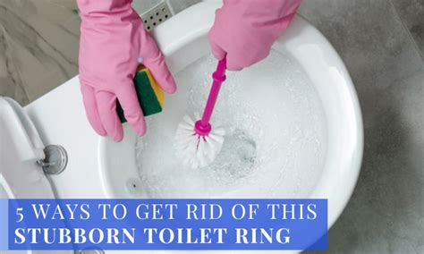 How To Get Rid Of This Stubborn Toilet Ring 5 Solutions