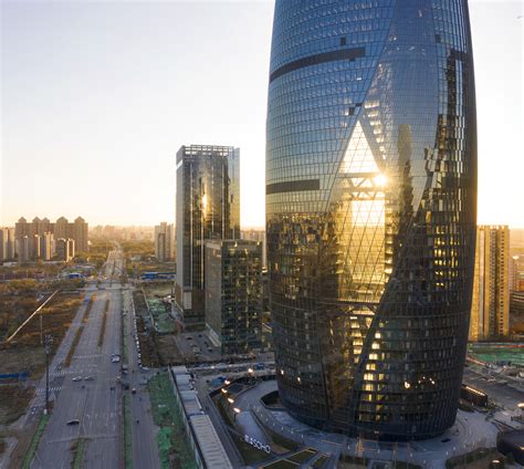 Zaha Hadid Architects Completes Beijing Tower With The Worlds Largest