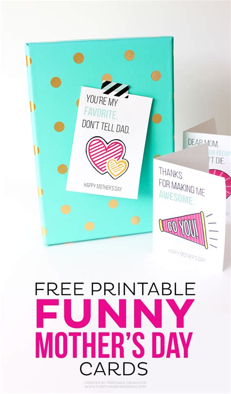 Funny Printable Mothers Day Cards