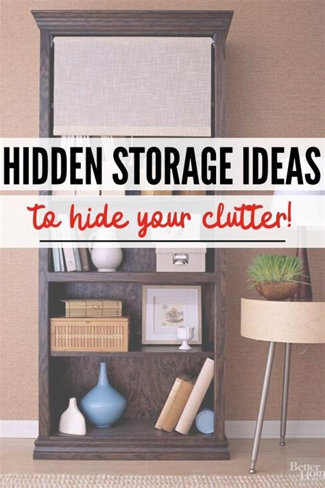 18 Clever Hidden Storage Ideas To Hide Clutter Diy Hidden Storage