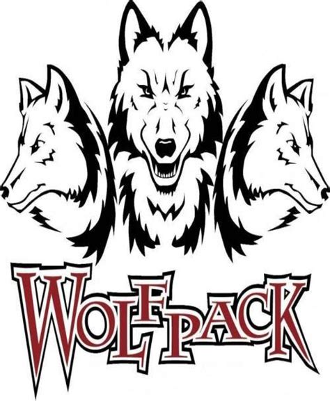 Cool Wolf Pack Logo Logodix