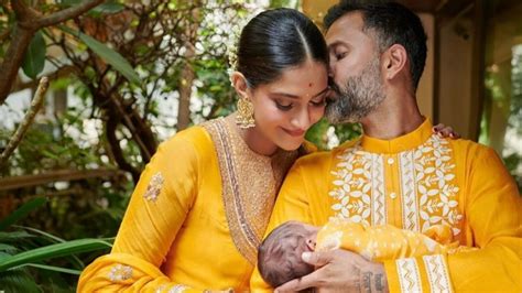 Sonam Kapoor And Anand Ahuja Name Their Baby Boy Vayu Share First