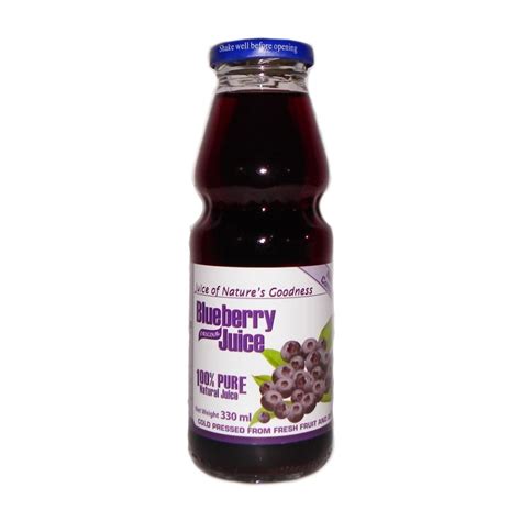 Juice Of Natures Goodness Blueberry Juice Natures Works
