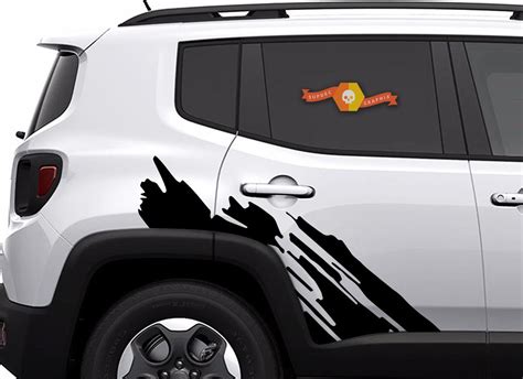 2015 2019 Jeep Renegade Vinyl Side Decals Stickers Graphics Car And Truck