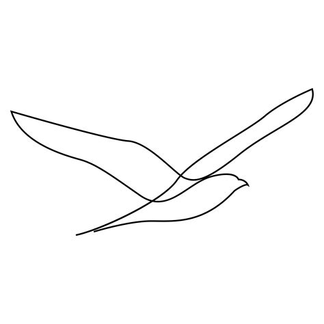 Freedom Single Line Bird By Addillum Tätowierung Skizzen Kleines