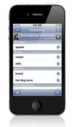 ✅for free on android, ios, wear & web. Apps for the iPhone: OurGroceries Shopping List ...