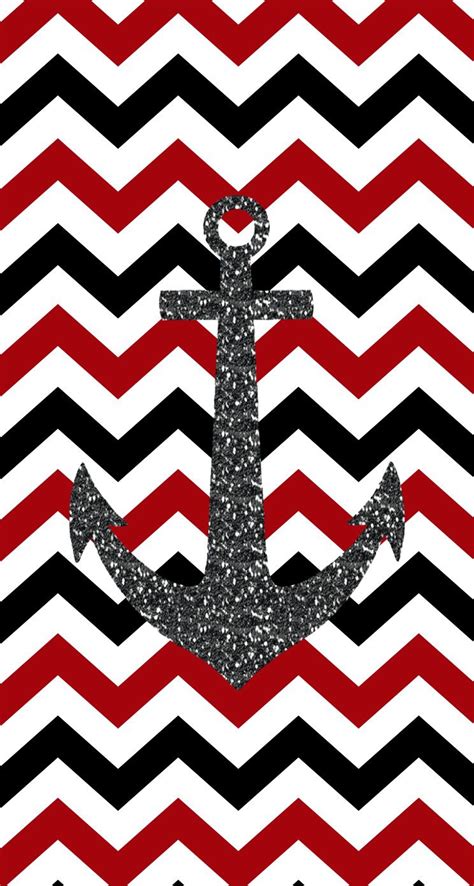 Chevron Anchor Iphone Background Anchors Away