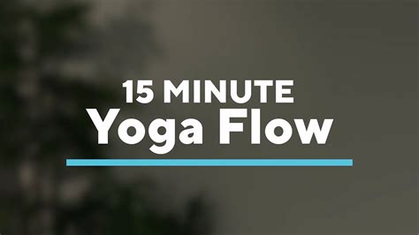 15 Minute Yoga Flow For Beginners See Yourself In Balance Youtube