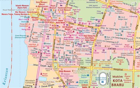 Peta Daerah Kota Bharu