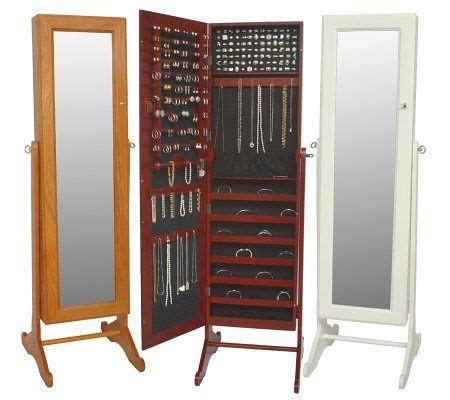 Maybe you would like to learn more about one of these? Gold & Silver Safekeeper Mirrored Jewelry Cabinet by Lori ...