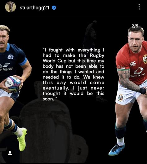 Stuart Hogg Announces Immediate Retiral From Rugby Rrugbyunion