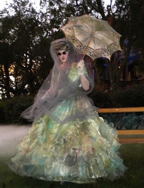 Amazing Ghost Effect Costume From Haunted Mansion Party Haunted